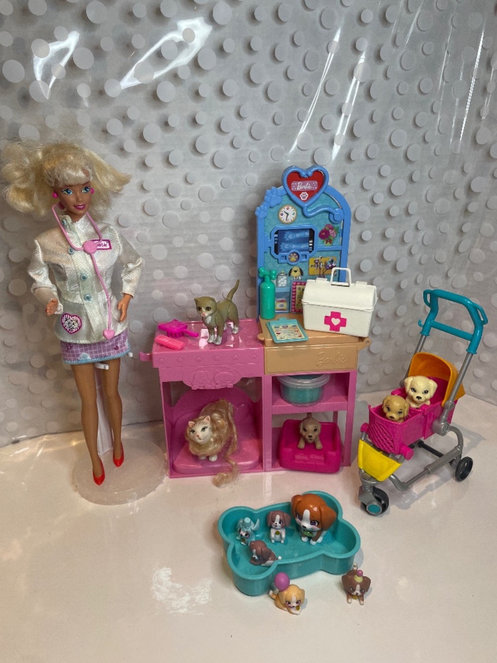Barbie 🐾🩺👩⚕️Vet Clinic playset